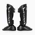 Разглобяеми подложки за пищяли Fairtex, наричани още протектори за пищяли. "Twister", черно 3