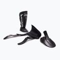 Разглобяеми подложки за пищяли Fairtex, наричани още протектори за пищяли. "Twister", черно 4
