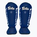 Разглобяеми подложки за пищяли Fairtex, наричани още протектори за пищяли. "Twister" синьо