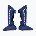 Разглобяеми подложки за пищяли Fairtex, наричани още протектори за пищяли. "Twister" синьо 3