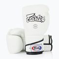 Боксови ръкавици Fairtex Stylish Angular Sparring - Locked Thumb white 4