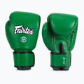 Боксови ръкавици Fairtex Real Leather Boxing green