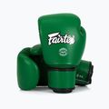 Боксови ръкавици Fairtex Real Leather Boxing green 4