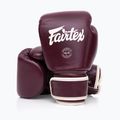 Боксови ръкавици Fairtex Real Leather Boxing maroon 4