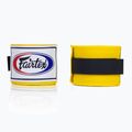 Боксови бандажи Fairtex Handwraps 300 cm yellow