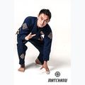 GI за бразилско жиу-жицу Fairtex „Matchanu“ navy blue 10