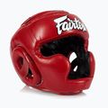 Защитна каска Fairtex за деца боксова каска червена