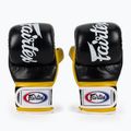 Fairtex Super Sparring Граплинг ръкавици черни/жълти 2