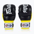 Fairtex Super Sparring Граплинг ръкавици черни/жълти