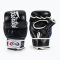 Fairtex Super Sparring Граплинг ръкавици черни/сини