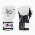 Боксови ръкавици Fairtex Heavy Hitter's Mexican Style white/blue