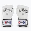 Боксови ръкавици Fairtex Heavy Hitter's Mexican Style white/blue 2