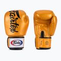 Боксови ръкавици Fairtex Deluxe Tight-Fit gold
