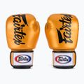 Боксови ръкавици Fairtex Deluxe Tight-Fit gold 2