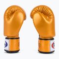 Боксови ръкавици Fairtex Deluxe Tight-Fit gold 4