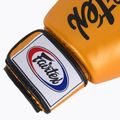 Боксови ръкавици Fairtex Deluxe Tight-Fit gold 6