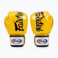 Боксови ръкавици Fairtex Deluxe Tight-Fit gold