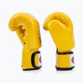 Боксови ръкавици Fairtex Deluxe Tight-Fit gold 3