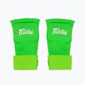 Вътрешни боксови ръкавици Fairtex Quick Wraps green