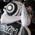 Мъжки рашгард с дълъг ръкав Fairtex Hanuman Pro white 3