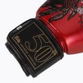 Червени боксови ръкавици Fairtex Golden Jubilee 6