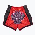 Детски боксови шорти Fairtex BSK2108 "Silent Warrior", червени