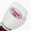 Мъжки боксови ръкавици YOKKAO Matrix white 5
