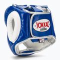 Мъжка боксова каска YOKKAO Training blue 3