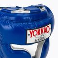 Мъжка боксова каска YOKKAO Training blue 4