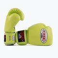 Мъжки боксови ръкавици YOKKAO Matrix lime punch 3