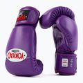 Мъжки боксови ръкавици YOKKAO Matrix flash purple 3