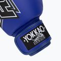 Боксови ръкавици YOKKAO Institution Boxing blue 6