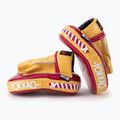 YOKKAO Focus Mitts Отворени тренировъчни дискове червено-жълти FYML-21 4