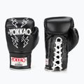 Мъжки боксови ръкавици YOKKAO Stadium Lace Up black
