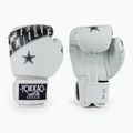 Боксьорски ръкавици YOKKAO Lettering Boxing white