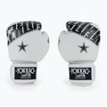 Боксьорски ръкавици YOKKAO Lettering Boxing white 2