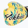Мъжки боксови ръкавици YOKKAO Wax yellow 6