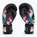 Мъжки боксови ръкавици YOKKAO Flames black 4