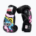 Мъжки боксови ръкавици YOKKAO Flames black 8