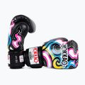 Мъжки боксови ръкавици YOKKAO Flames black 9