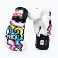 Мъжки боксови ръкавици YOKKAO Flames white 2