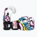 Мъжки боксови ръкавици YOKKAO Flames white 3