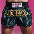 Мъжки тренировъчни шорти YOKKAO Original Muay Thai green 7