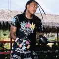 Мъжка тениска за тренировки YOKKAO Khalifa Kush Workout black 4