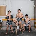 Мъжки шорти за тренировка YOKKAO Power Muay Thai black 5