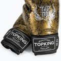 Top King Muay Thai Super Star Air Snake черни/златни боксови ръкавици 4