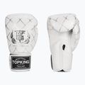 Боксови ръкавици Top King Boxing Chain white/silver 3