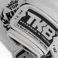 Топ King Muay Thai Супер бели боксови ръкавици TKBGSV-WH 5