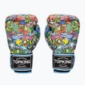 Боксови ръкавици Top King black/blue