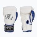 Боксови ръкавици Top King Boxing Reborn white/blue